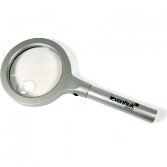Лупа LEVENHUK ZENO 600, 2,5x/5x, 90/21 мм, 12 LED, металл Лупа LEVENHUK ZENO 600, 2,5x/5x, 90/21 мм, 12 LED, металл